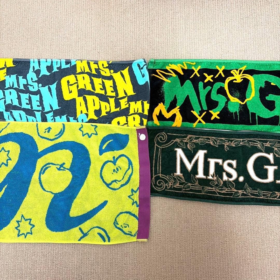 Mrs. GREEN APPLE タオル4点セット - メルカリ