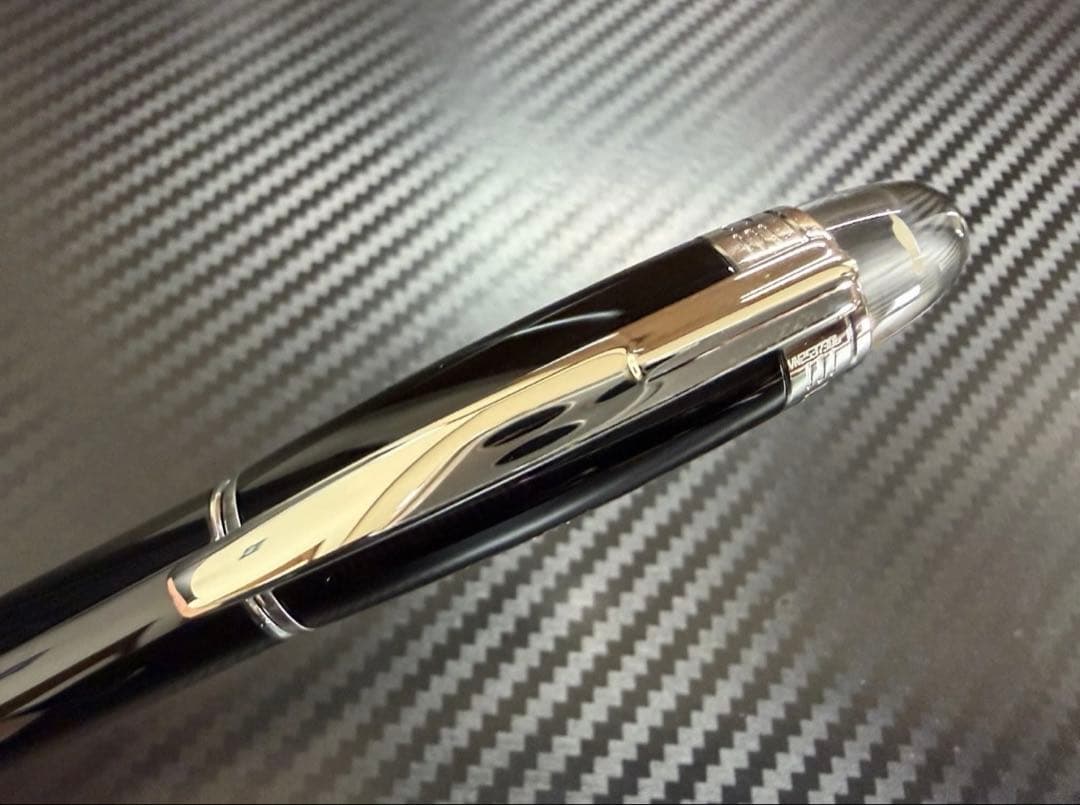 未使用に近い モンブラン スターウォーカー レジン ローラーボール