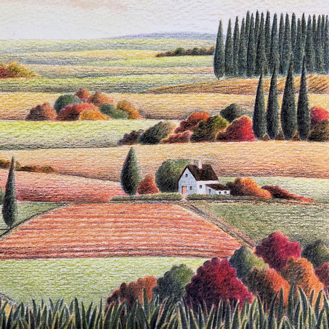 絵画・額縁・版画・渡辺 美香子・新品未使用・可愛い・美術品