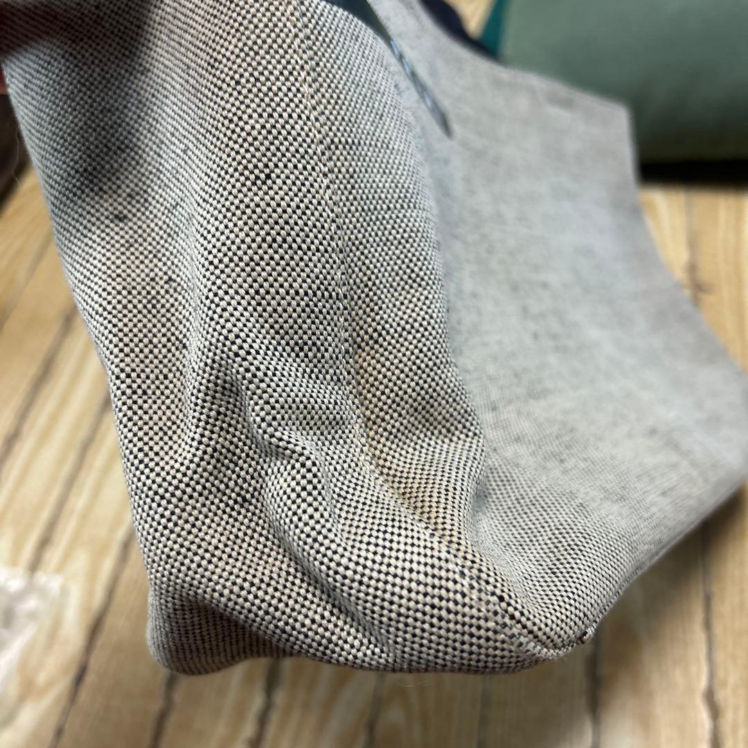 monchi  PRADA キャンバストートバッグ ベージュ/ブラック