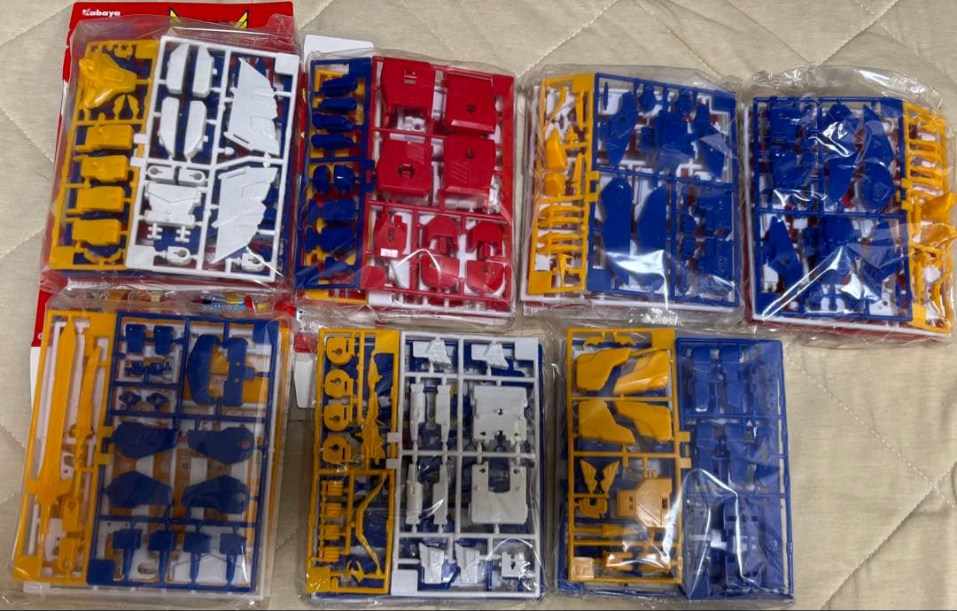 （中古）箱あり 元気爆発ガンバルガー組み立てプラスチックモデル入り 7点セット 中古）箱あり 元気爆発ガンバルガー組み立てプラスチックモデル入り 7