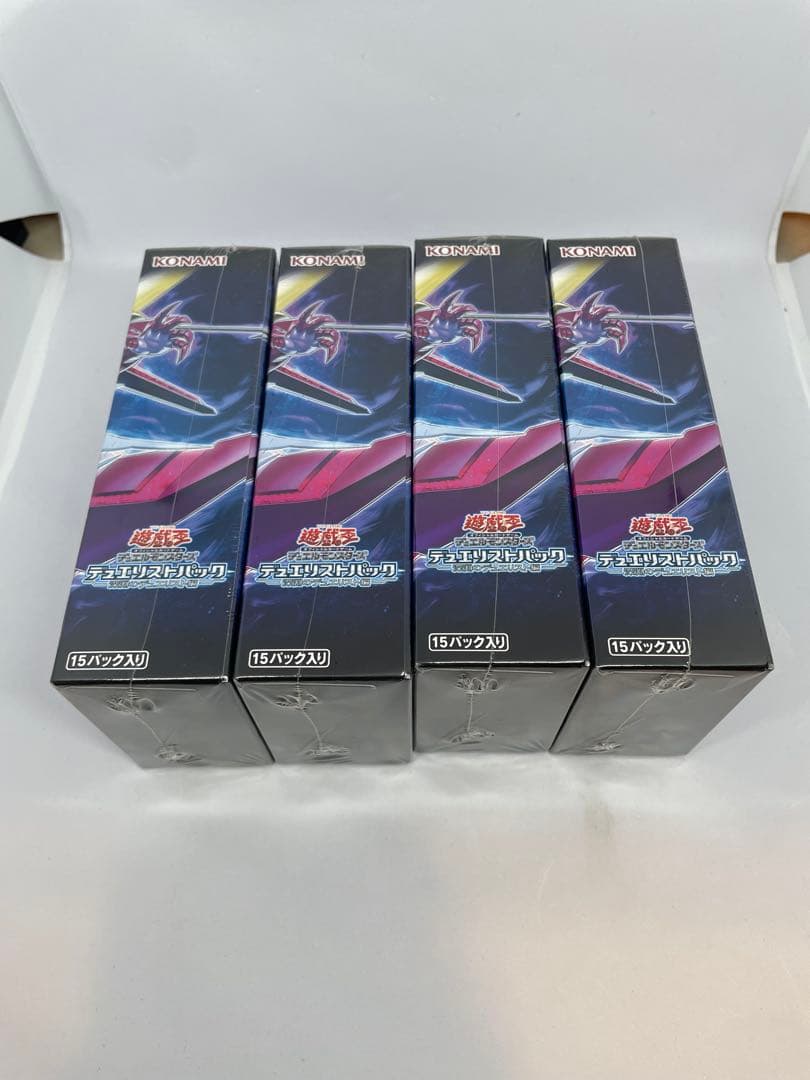 遊戯王　デュエリストパック-深淵のデュエリスト編　未開封BOX 4個