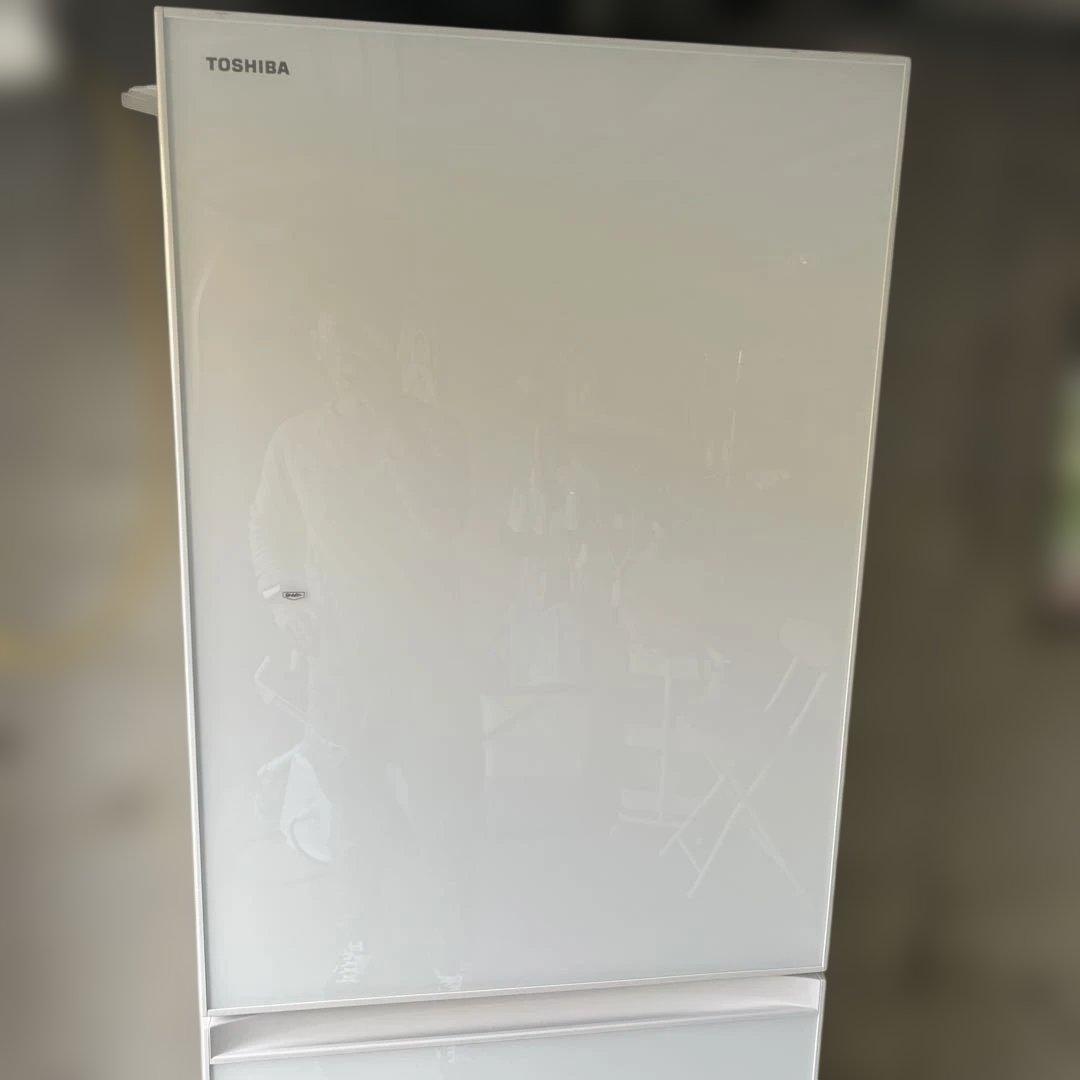 東芝　最新モデル冷蔵庫　411L