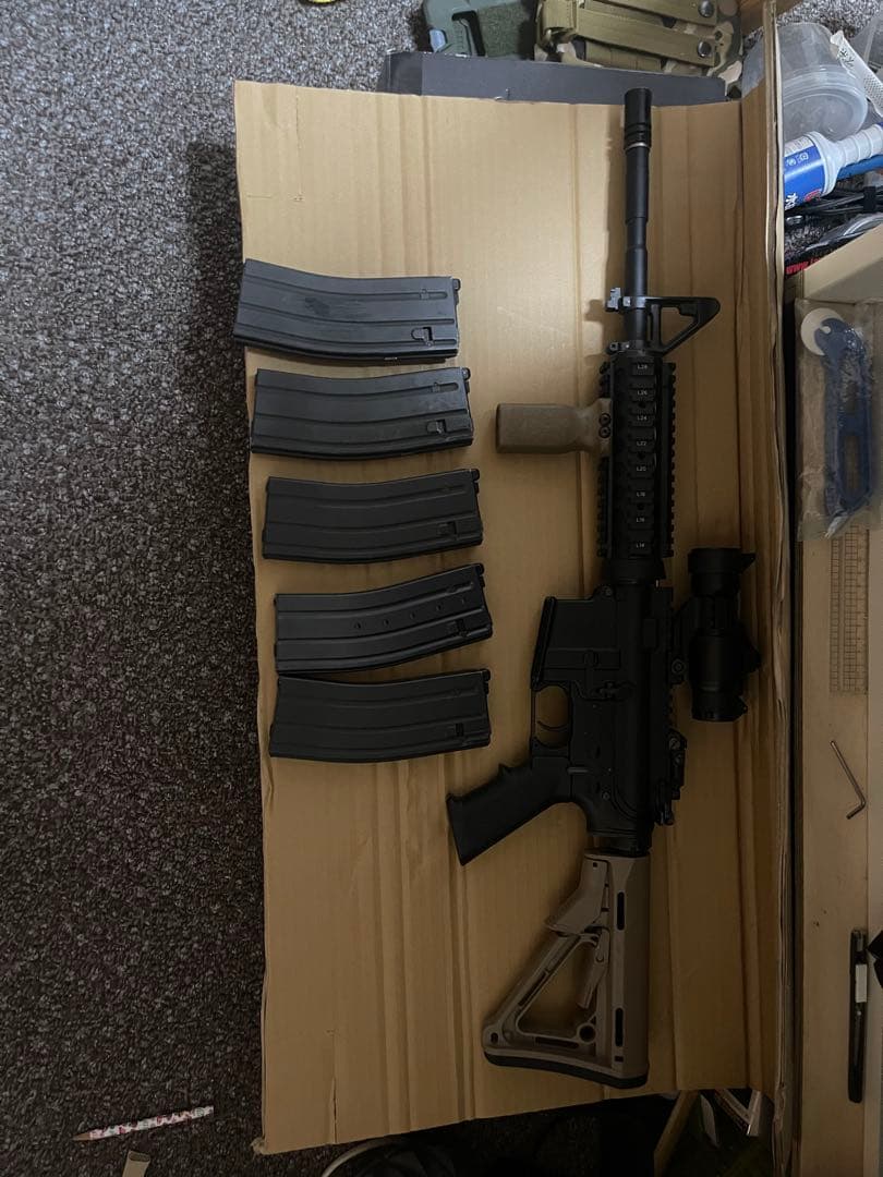 東京マルイ　M4A1　MWS ドットサイト付き Tokyo Marui GBB [COLT M4A1 MWS] Customization Plan No. 5! Dress it