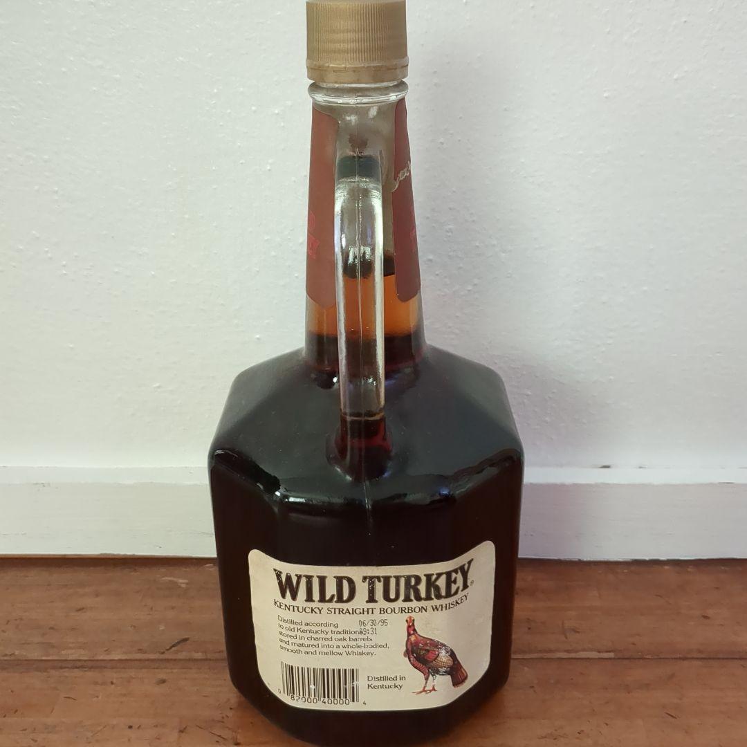 未開栓WILD TURKEY 8年 旧ラベル1750ml ウイスキー