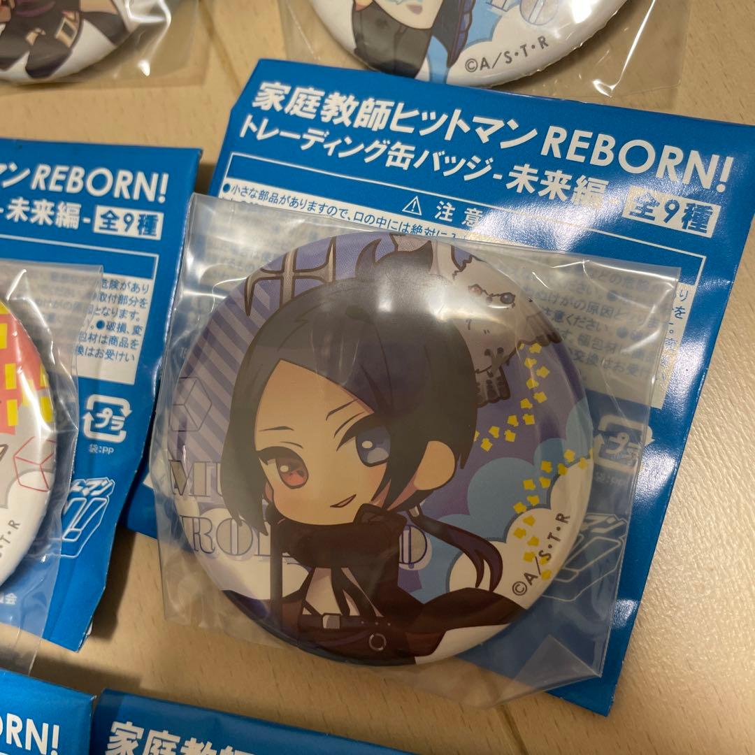全9種コンプ】家庭教師ヒットマンREBORN！トレーディング缶バッジ 未来編