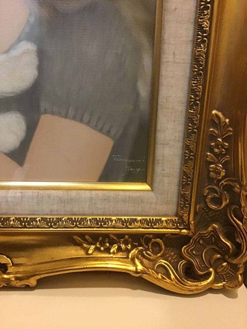 東郷たまみ　絵画　F8号