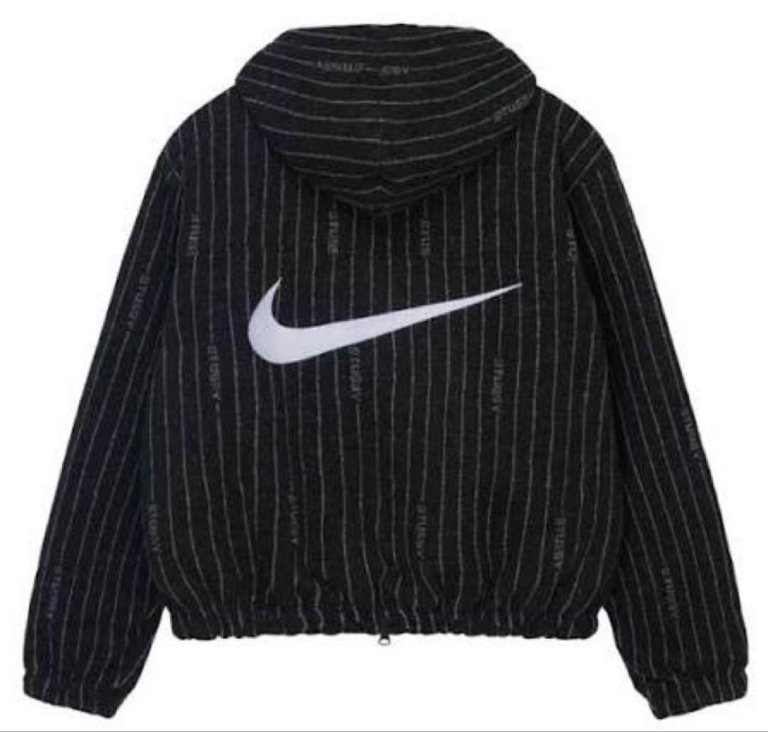 【XS】Stussy x Nike Striped Wool Jacket 希少