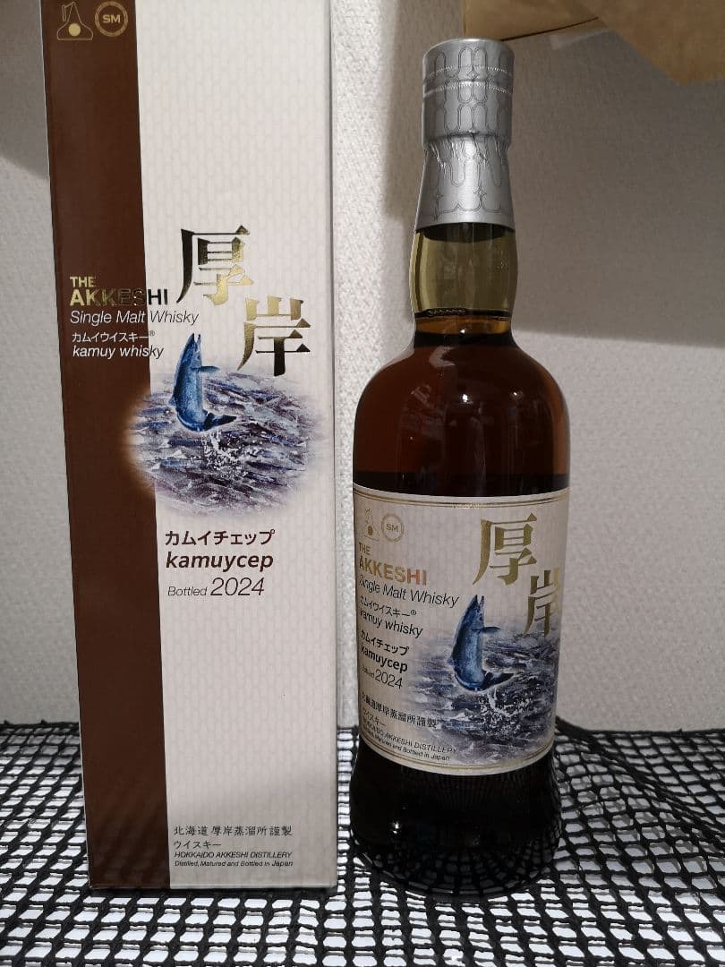 厚岸カムイチェップ シングルモルトウイスキー 2024