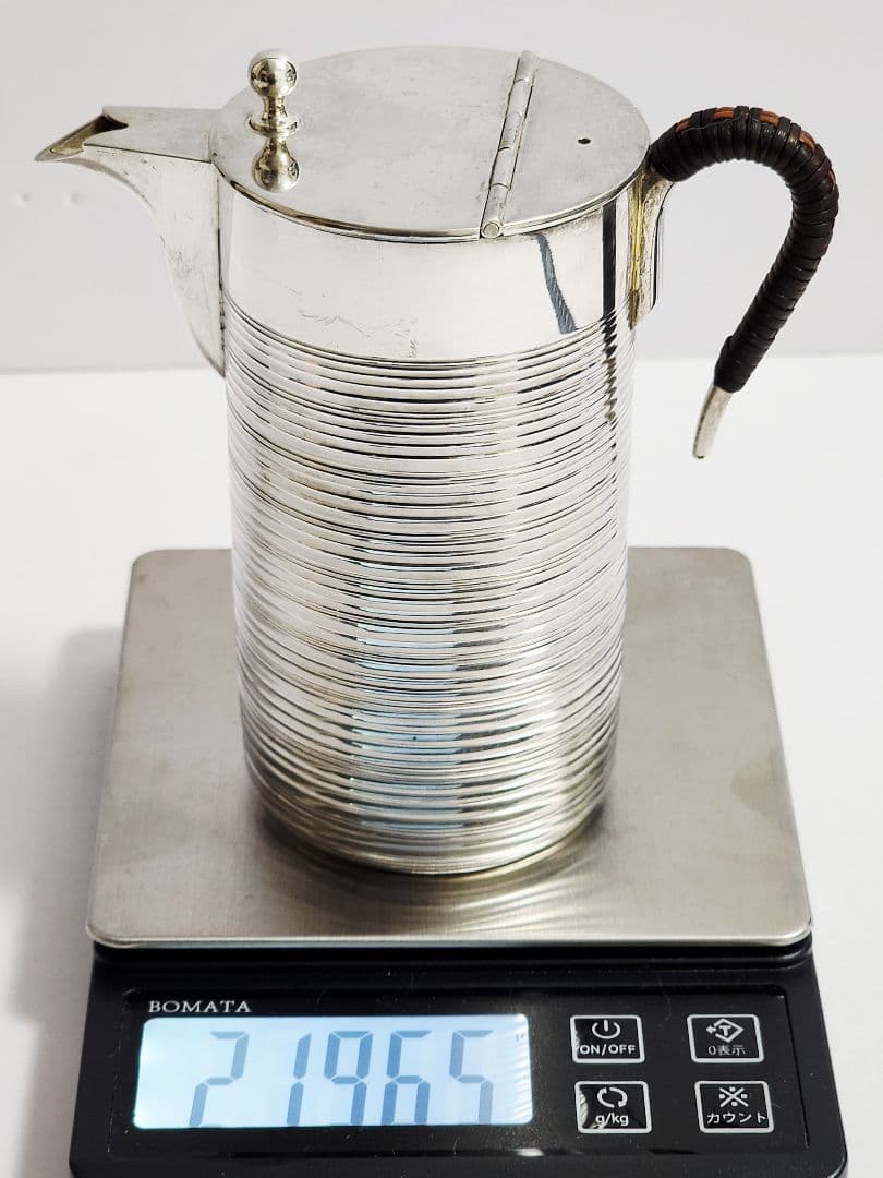 宮本製 　杯/純銀 　徳利/sterling silver 酒器揃 約258g