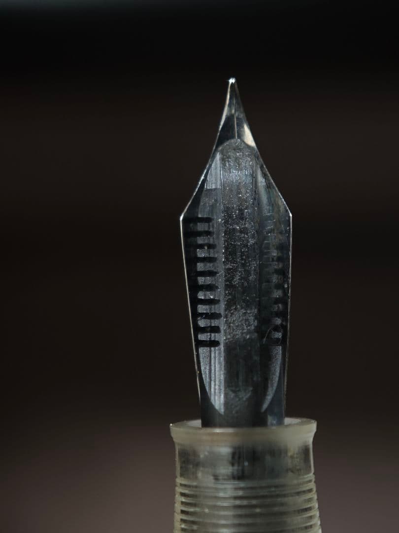 プラチナ万年筆 スケルトン 万年筆 透明 廃盤 ヴィンテージ Platinum