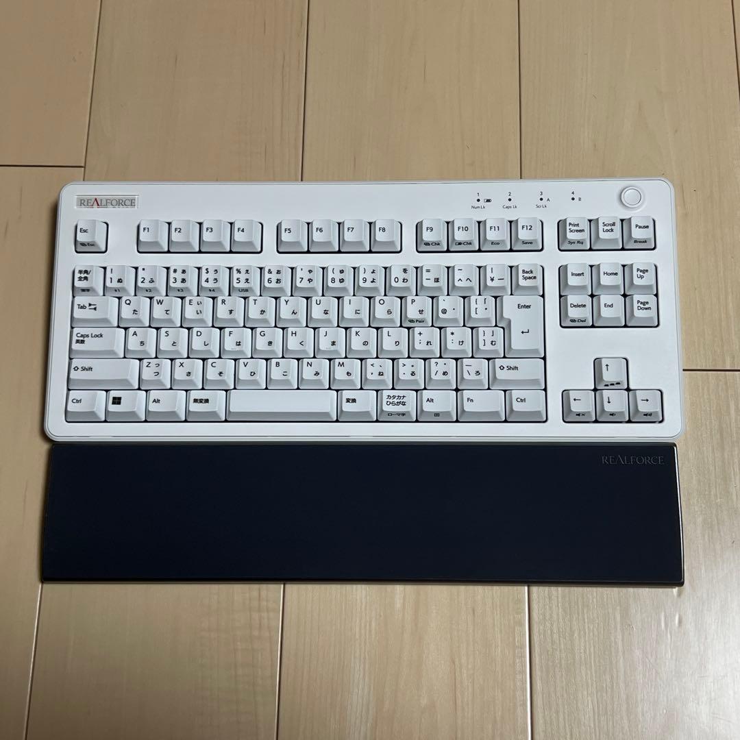 東プレ REALFORCE R3HC21 純正パームレスト・USBCケーブル付き 製品 : REALFORCE / R3HC21 | REALFORCE | 日本製プレミアムキーボード