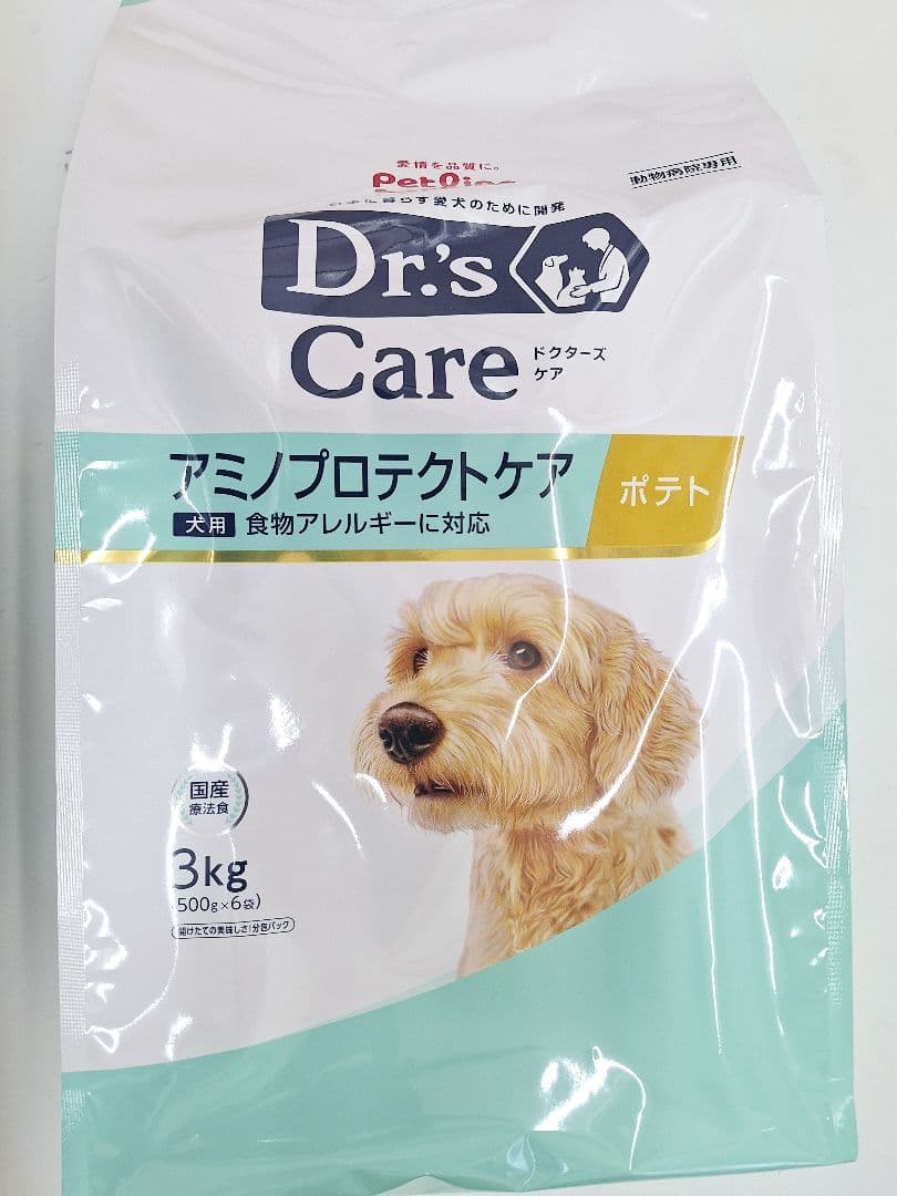 ドクターズケア アミノプロテクトケア ポテト3kg 犬用 アミノプロテクトケア ポテト(3kg(500g×6袋) (ドライ)): ｜動物