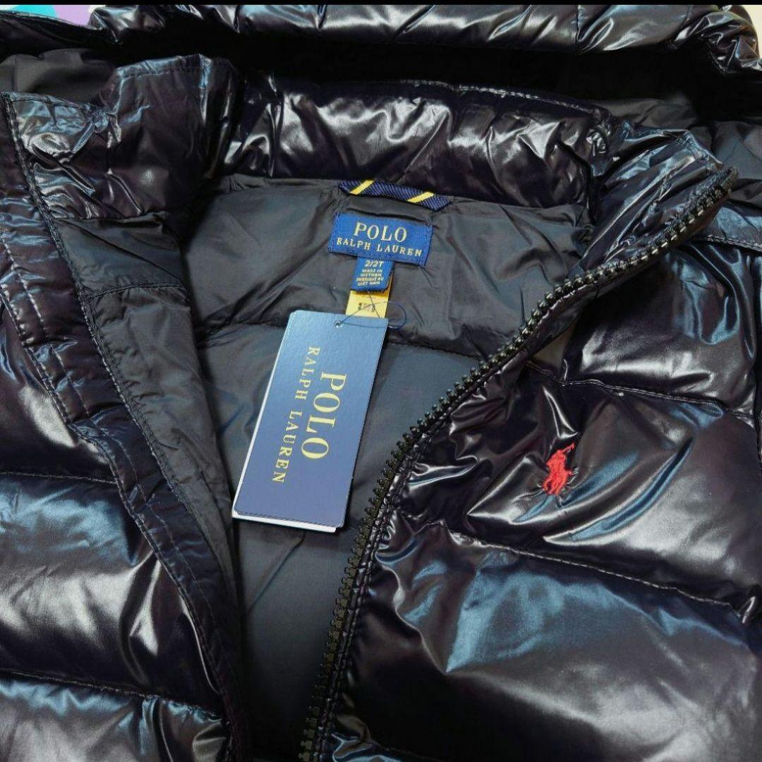 ラルフローレン　ダウンジャケット　ブラック　90〜95サイズ