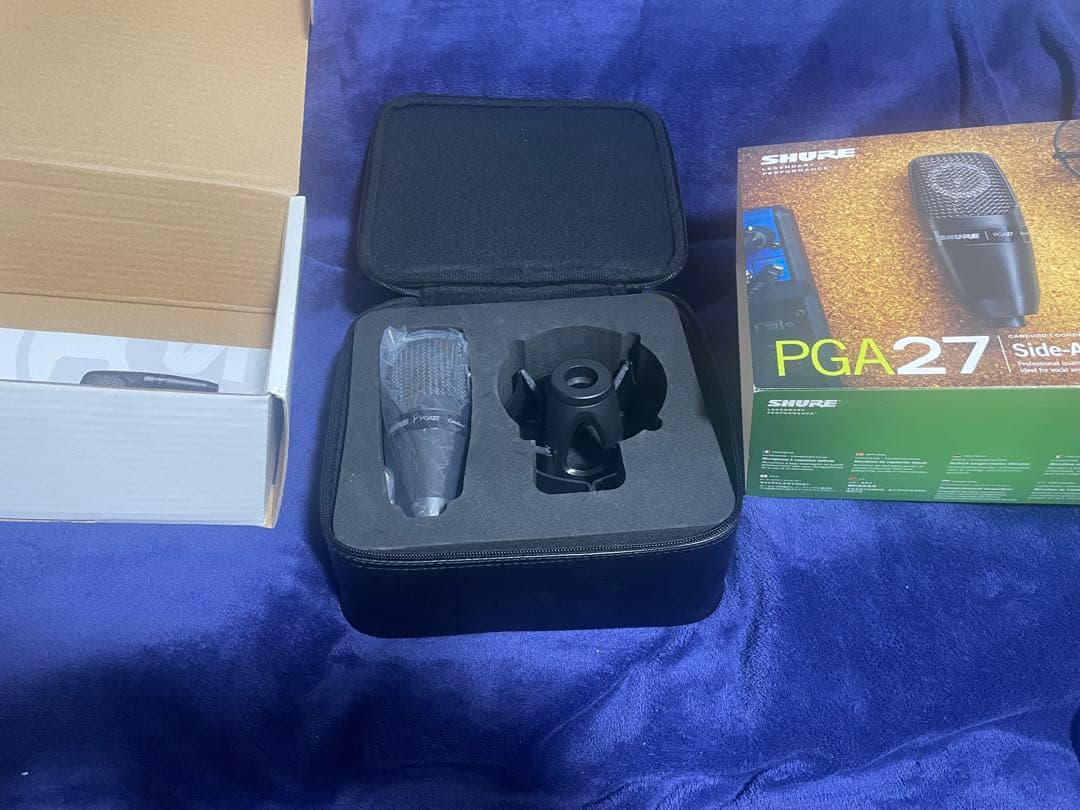 SHURE ラージダイアフラム DCバイアス型コンデンサーマイク PGA27