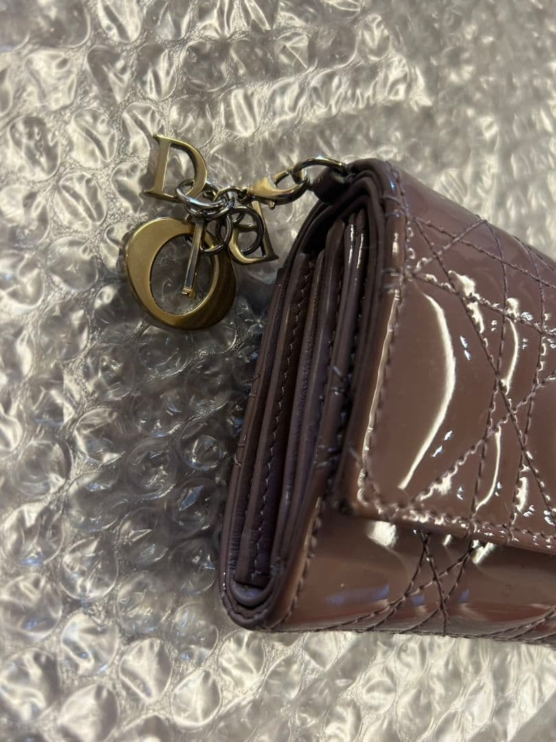 レディディオール カナージュ ロータスウォレット 三つ折り財布