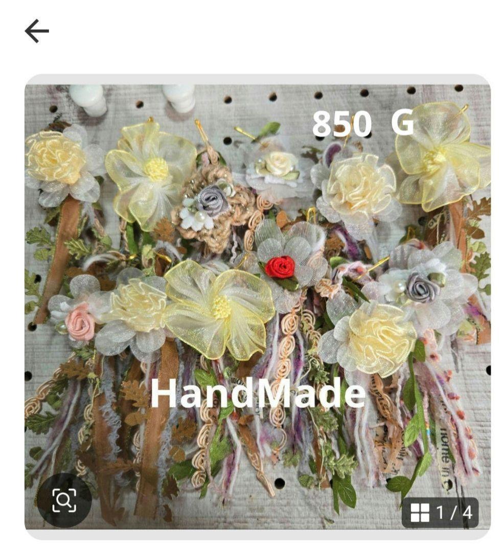 いちごパフェ様✨専用ハンドメイドタッセルチャーム約15×8cm PC