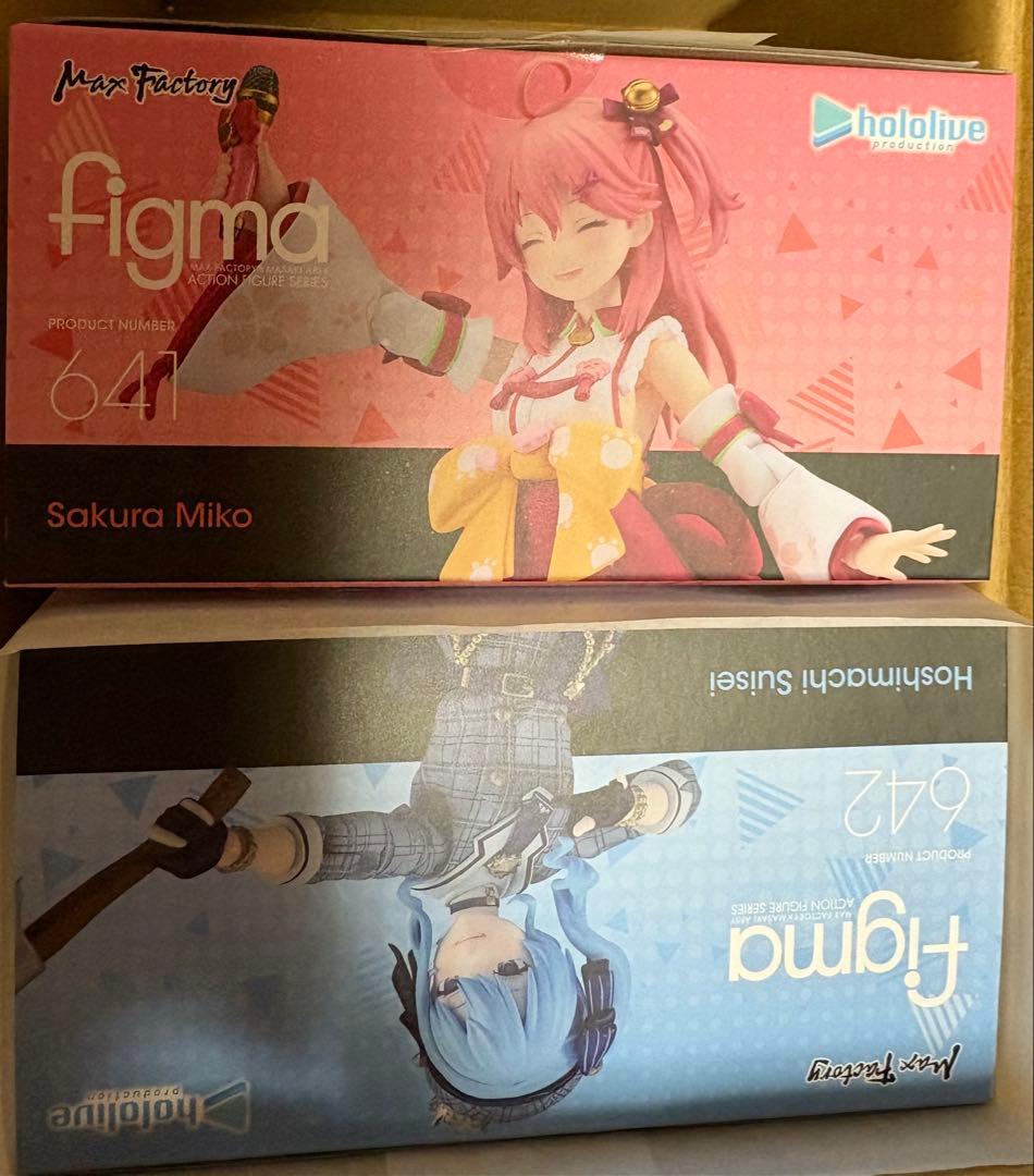 figma さくらみこ、星街すいせい フィギュア