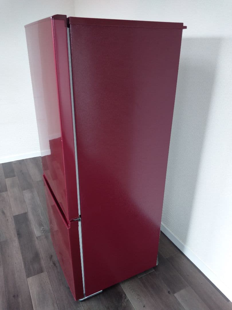 アクア　冷蔵庫　冷凍庫　184L　AQR-18F　冷凍冷蔵庫　ルージュ　赤