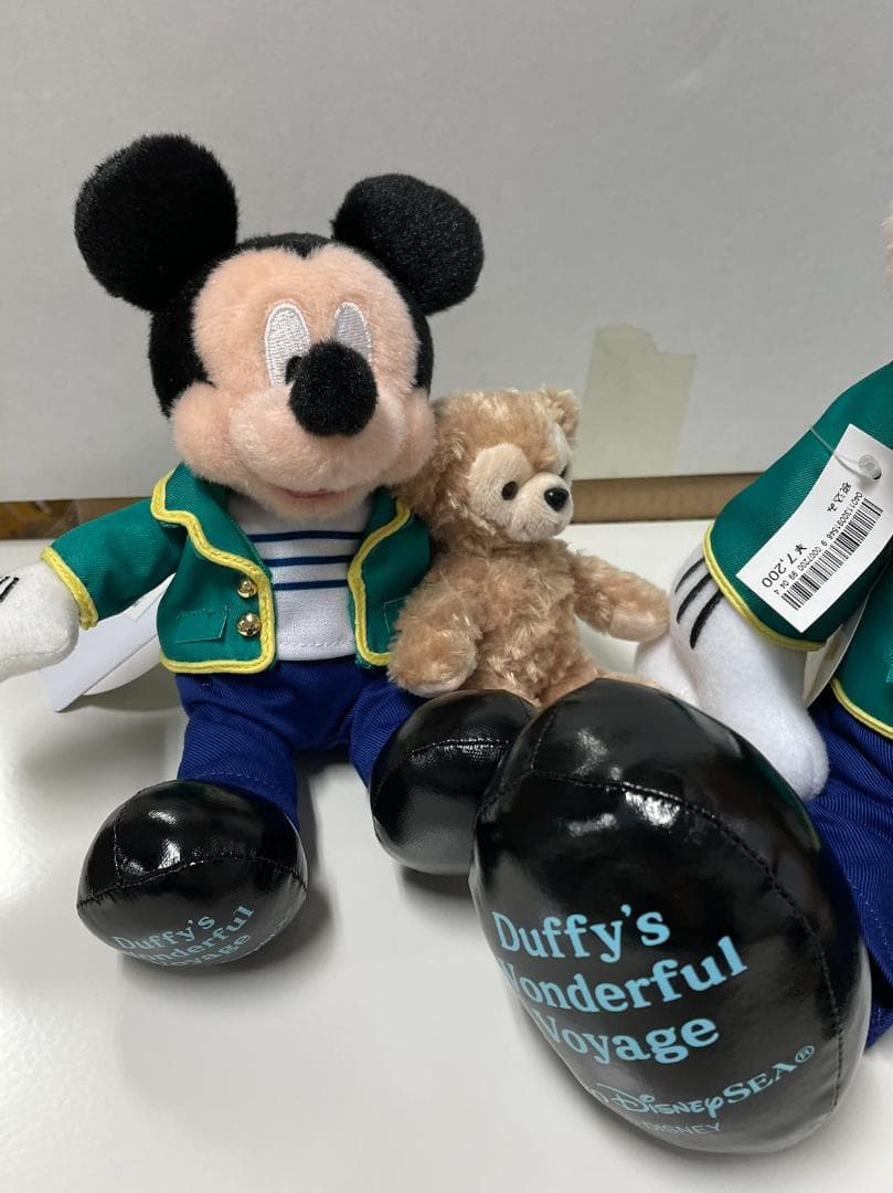 ミッキー＆ダッフィー ぬいぐるみ 【東京ディズニーシー限定】セット