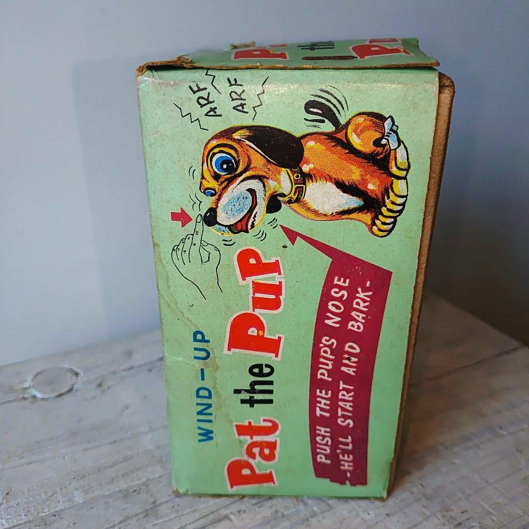 Pat the Pup犬のブリキゼンマイ おもちゃ 日本製 昭和レトロ玩具