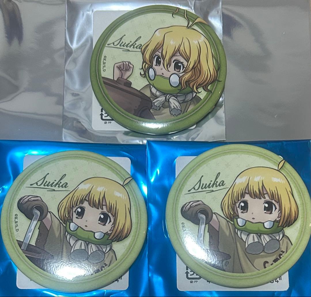 Dr.stone スイカ ロフト 缶バッジ 幼少期 大人 - メルカリ