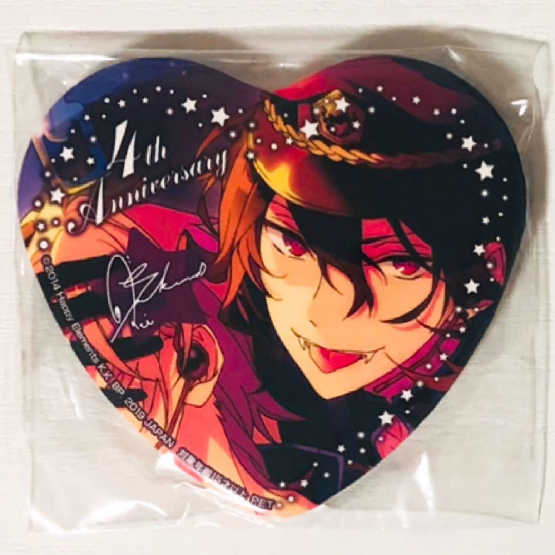 新品☆あんスタ☆UNDEAD【朔間零＆大神晃牙】ハート型ビッグ