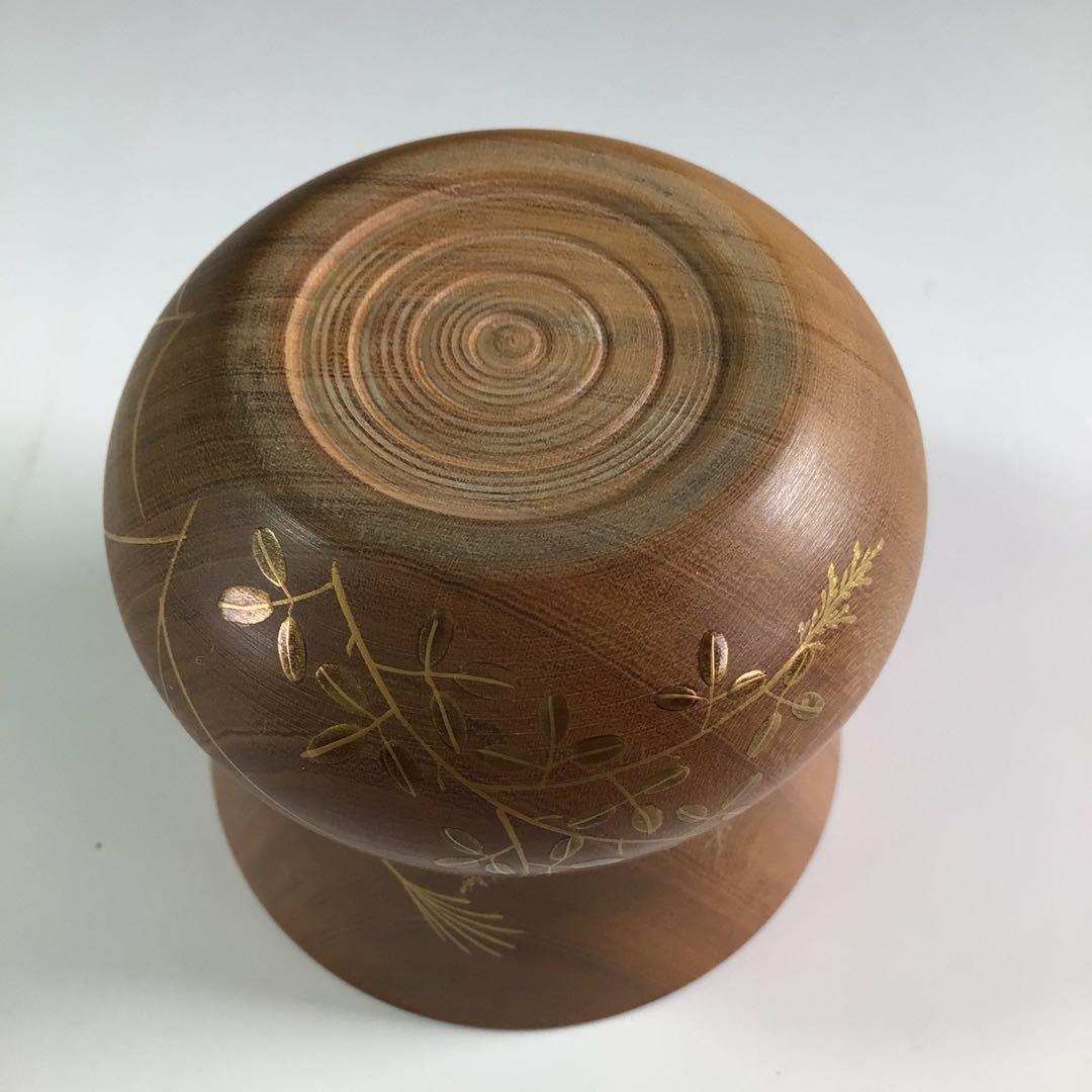 R390棗『木製』『秀穂作』『秋草蒔絵』『鮟鱇棗』共箱茶道具