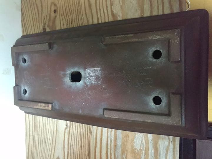 1404 盆栽 盆栽鉢 植木鉢 中国鉢 雪間