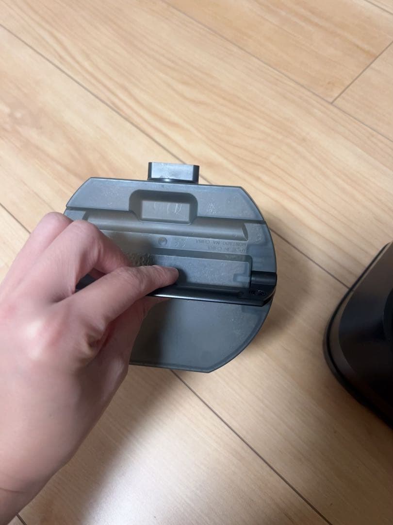 Robot ロボット掃除機本体 ブラック 充電ドック付き