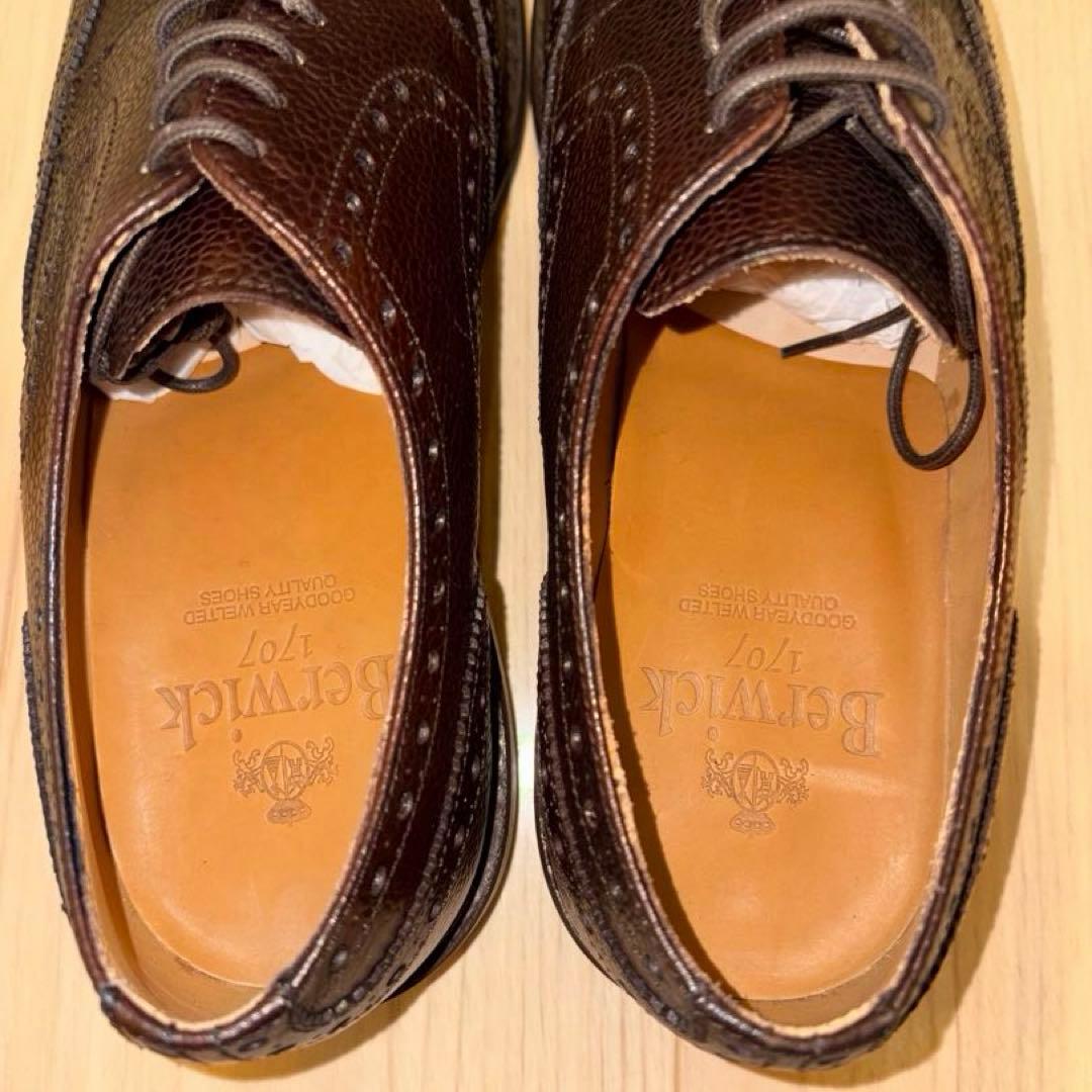 ✨新品未使用✨ Berwick バーウィック ウィングチップ 7.5 スペイン製