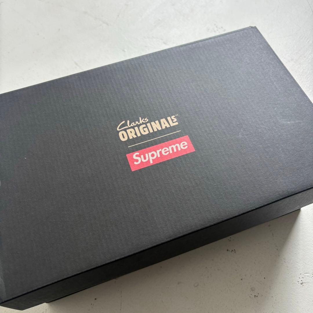 靴 supreme Clarks Reflective Wallabees uk7