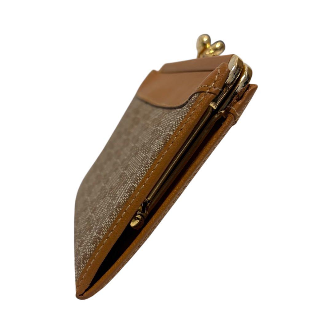 【美品✨】セリーヌ ケース トリオンフ キャンバス×レザー ベージュ