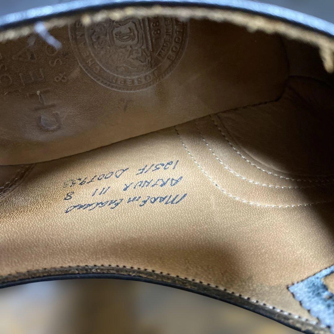 美品■■CHEANEY ジョセフ チーニー ARTHUR III ウィングチップ
