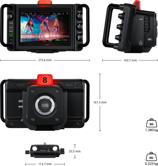 新品 Blackmagic Studio Camera 4K Plus G2