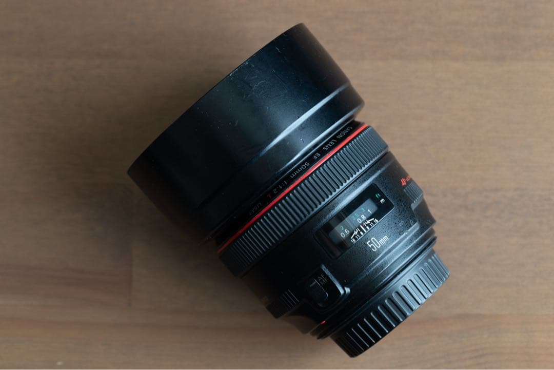 Canon（キヤノン）EF 50 MM F 1.2 L USM レンズのみ Lente CANON EF 50mm f/1.2 L USM - Loja dos Marios - Equipamentos