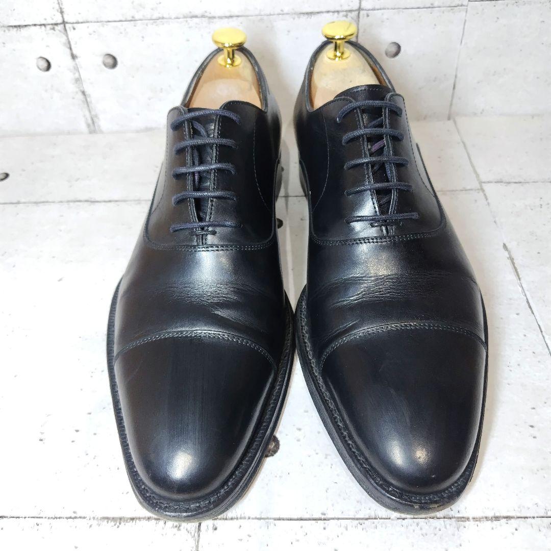 ジャランスリワヤ 11120 黒 ストレートチップ 内羽根 革靴 26cm