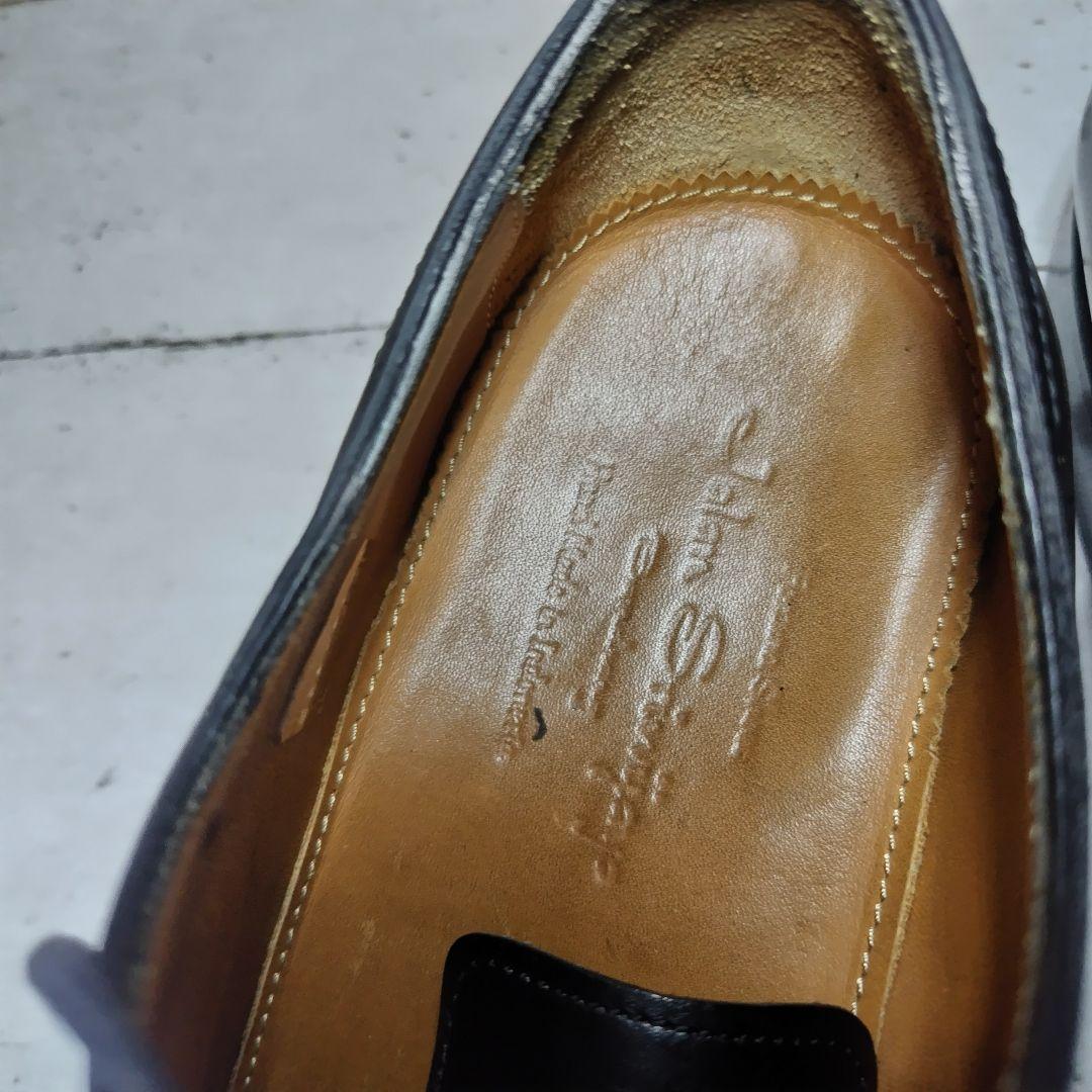 ジャランスリワヤ 11120 黒 ストレートチップ 内羽根 革靴 26cm