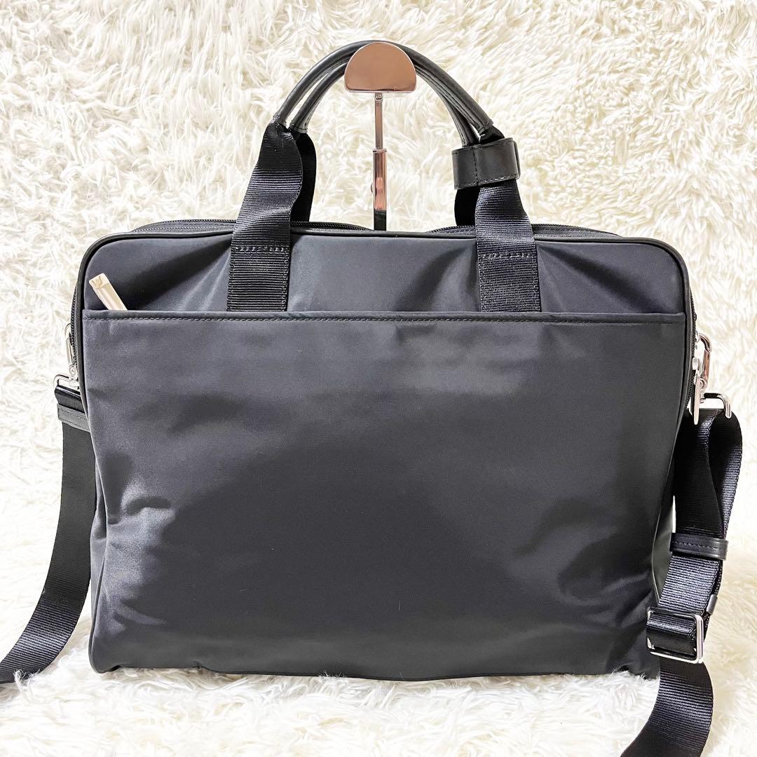 ✨極美品✨TUMI ブリーフケース　ビジネスバッグ 2way A4可能　ブラック