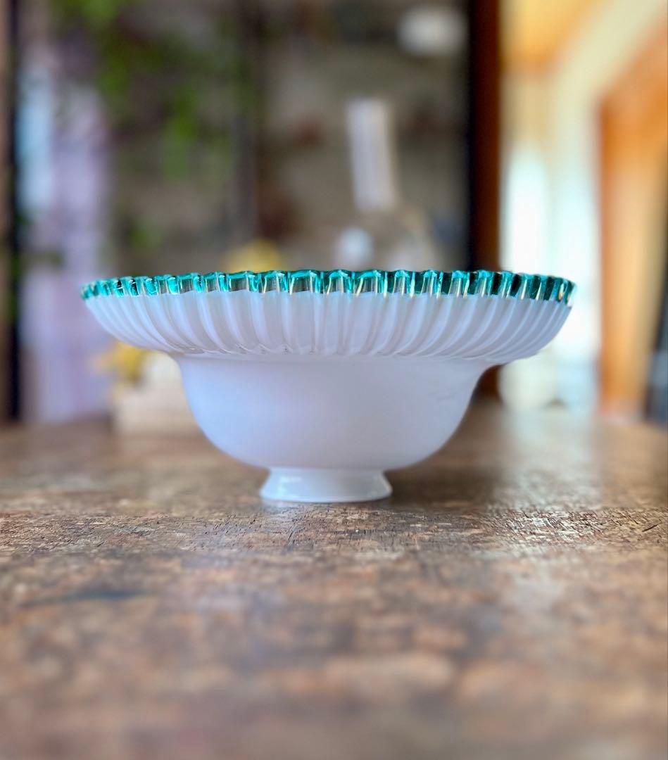 大正ロマン ガラス電笠 古民家 古道具 アンティーク 照明 吹きガラス