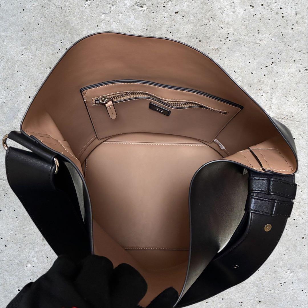 ゆ*ん様 &MyuQ アンドミューク バケツ型 トートバッグ ショルダー A4◎