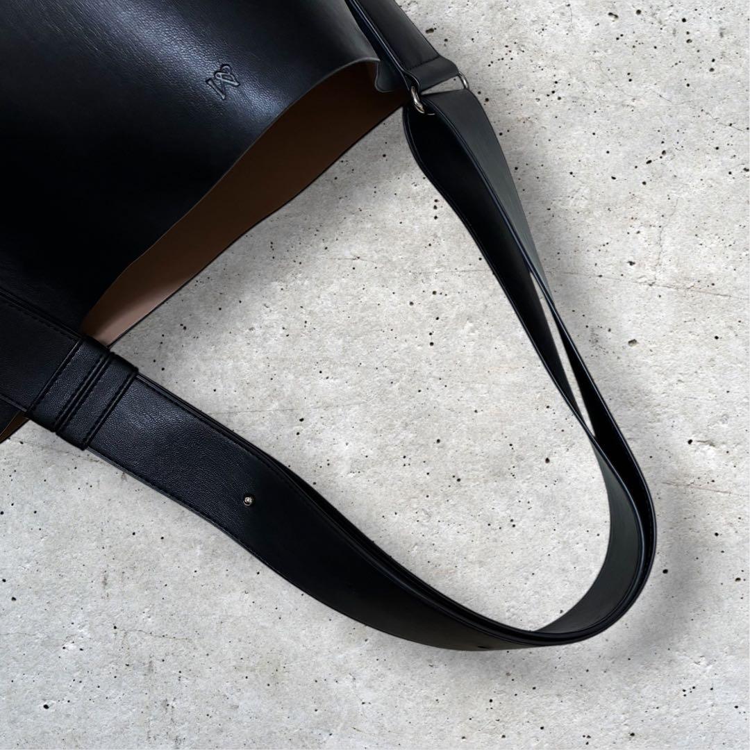 ゆ*ん様 &MyuQ アンドミューク バケツ型 トートバッグ ショルダー A4◎