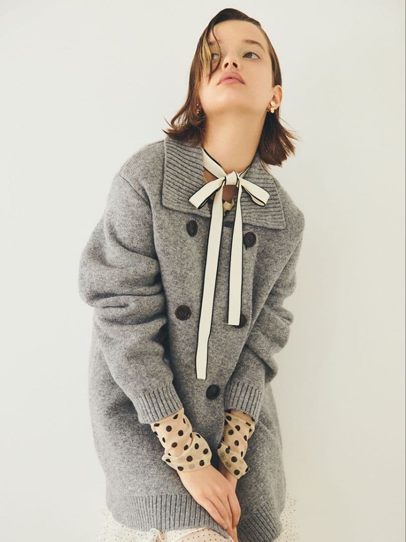 l'impermeabile リンペルメアビレ スイングトップ ブルゾン