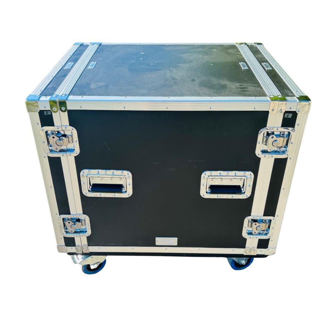 デュープレックス　ラックケース　12U　キャスター　4輪