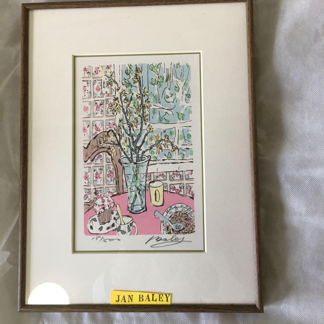 リトグラフ版画　ジャンバレー作品