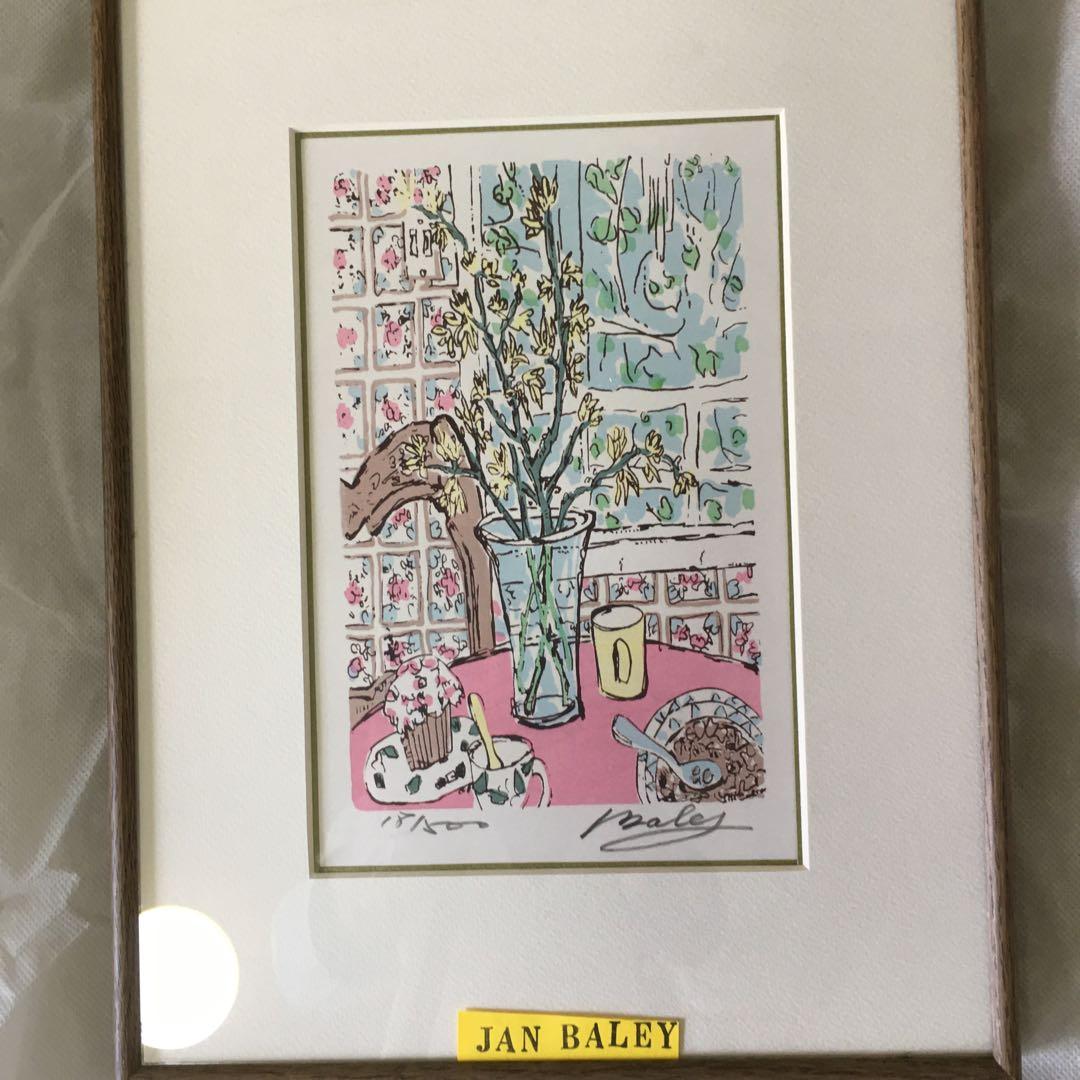 リトグラフ版画　ジャンバレー作品