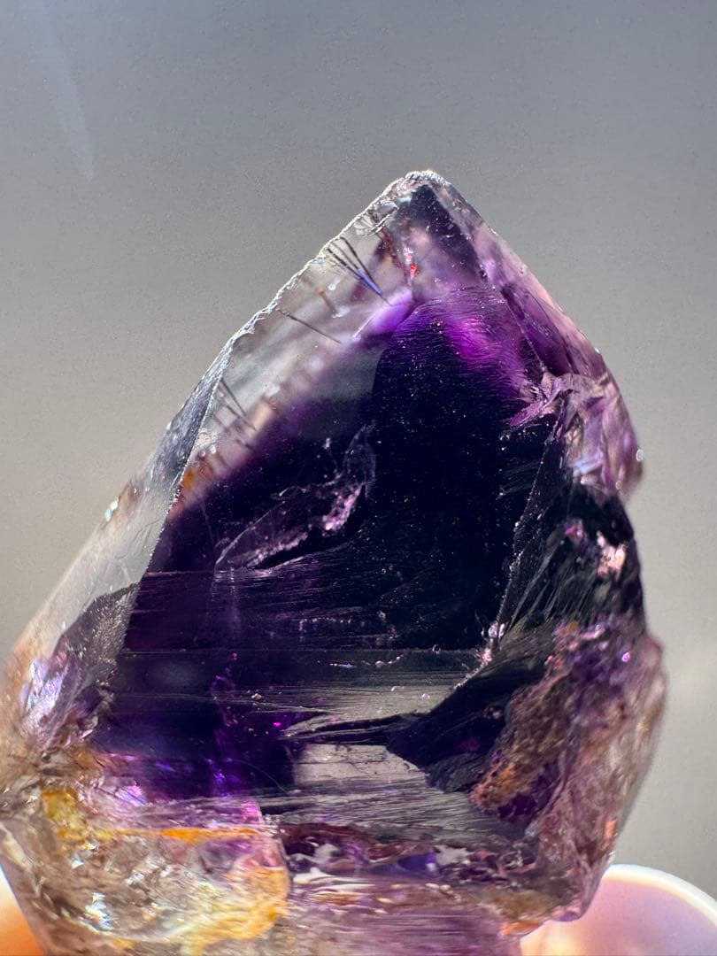 ブルーフレーム シャンガーンアメジストジンバブエ産 原石 鉱物標本