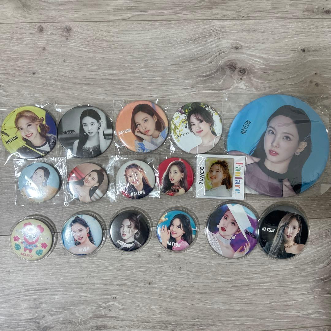 TWICE ナヨン 缶バッジ セット