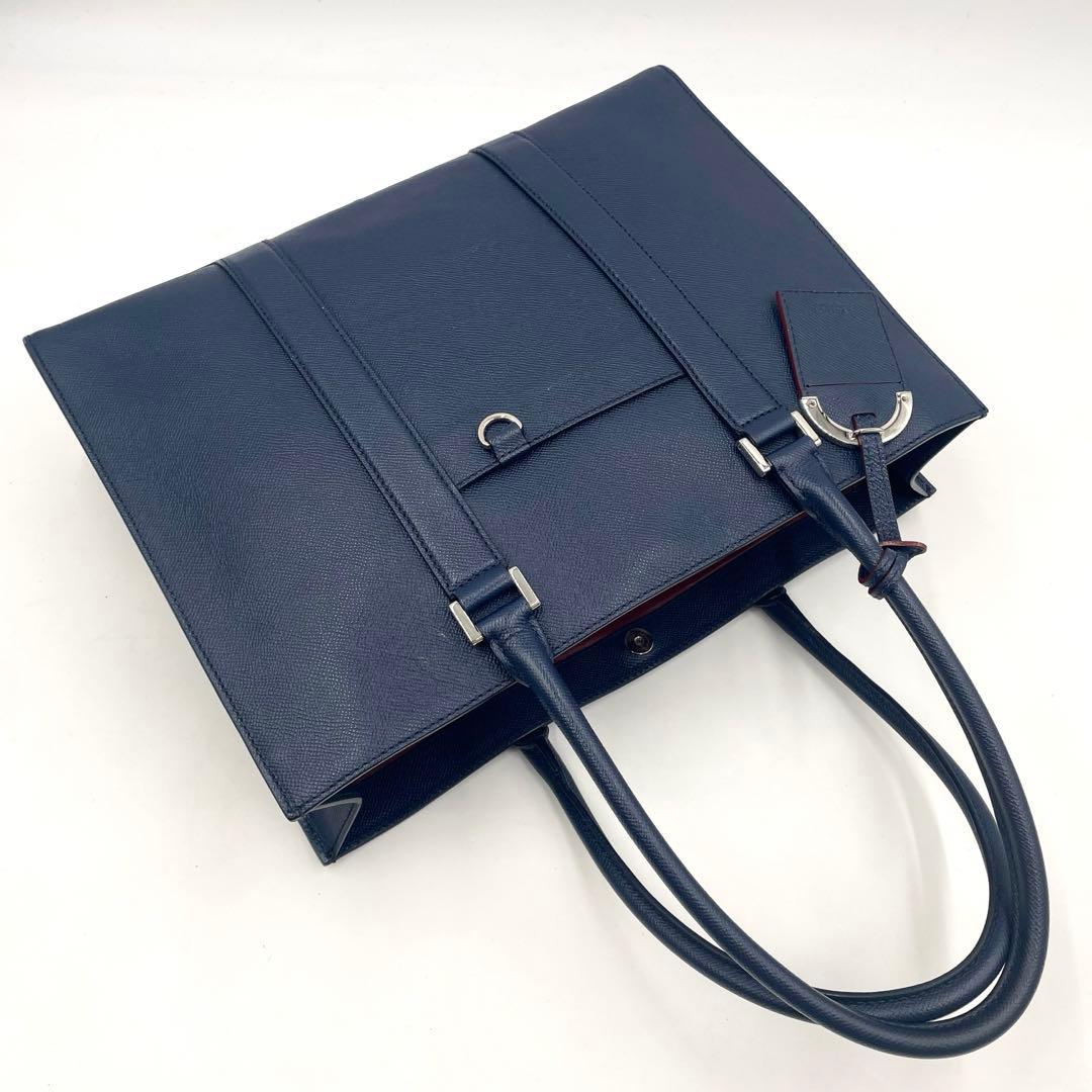 【最高級・極美品】BVLGARI ブルガリマン ビジネストート ブリーフケース