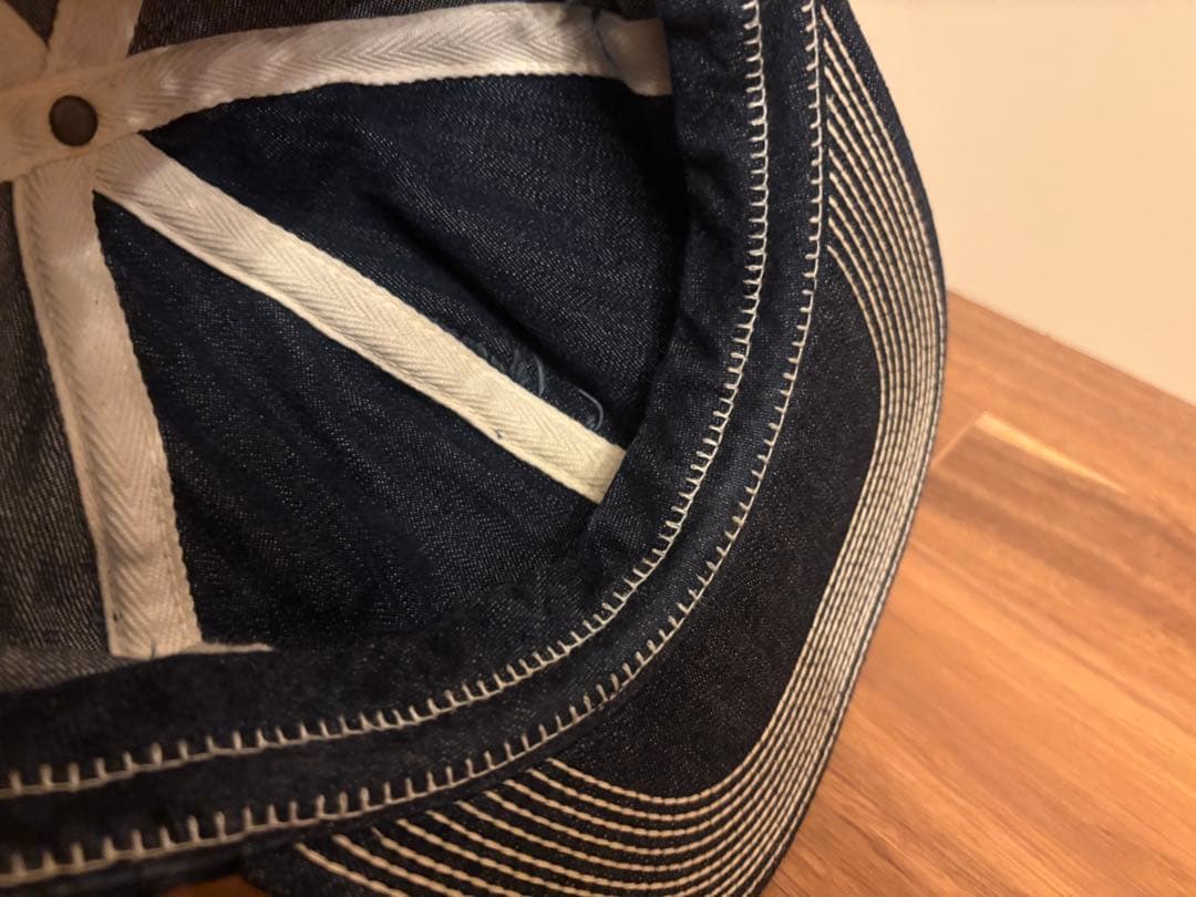 値下げしました THE H.W.DOG & CO. デニムキャップ